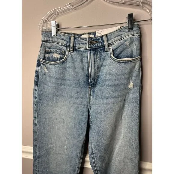 Loft Jeans High Rise Straight Leg Women's Size 0/25 New with Tags - Picture 2 of 7